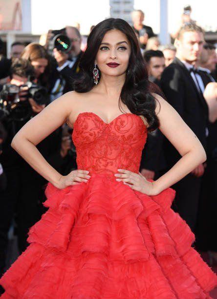 Cannes Queen Aishwarya Rai On the Red Carpet Day 2