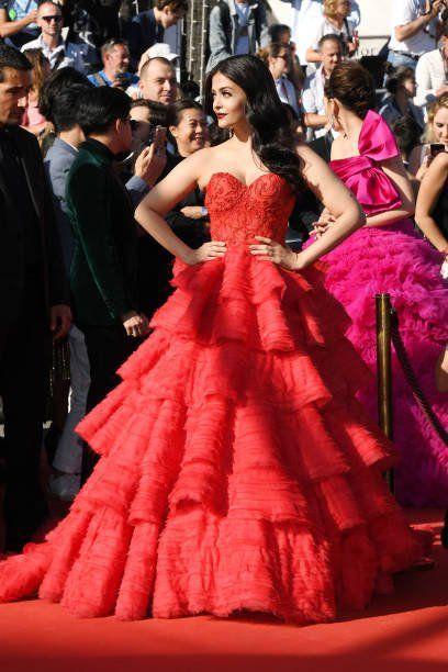 Cannes Queen Aishwarya Rai On the Red Carpet Day 2