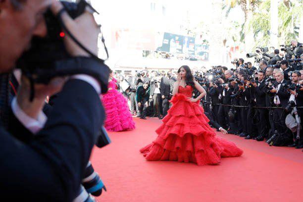 Cannes Queen Aishwarya Rai On the Red Carpet Day 2