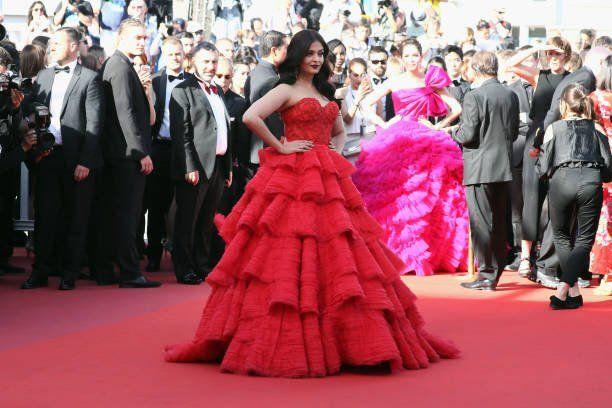 Cannes Queen Aishwarya Rai On the Red Carpet Day 2