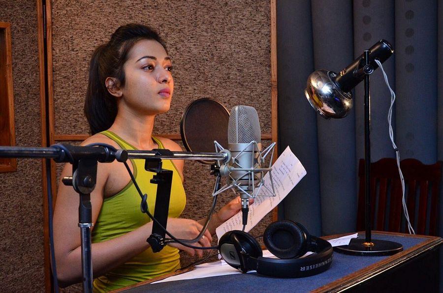Catherine Tresa Self Dubbing for Gautham Nanda Photos