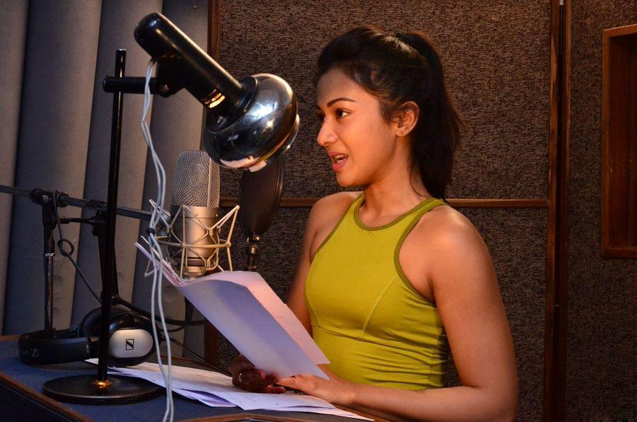 Catherine Tresa Self Dubbing for Gautham Nanda Photos