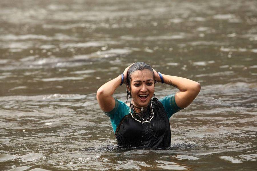 Catherine Tresa Stills From Kadamban Movie