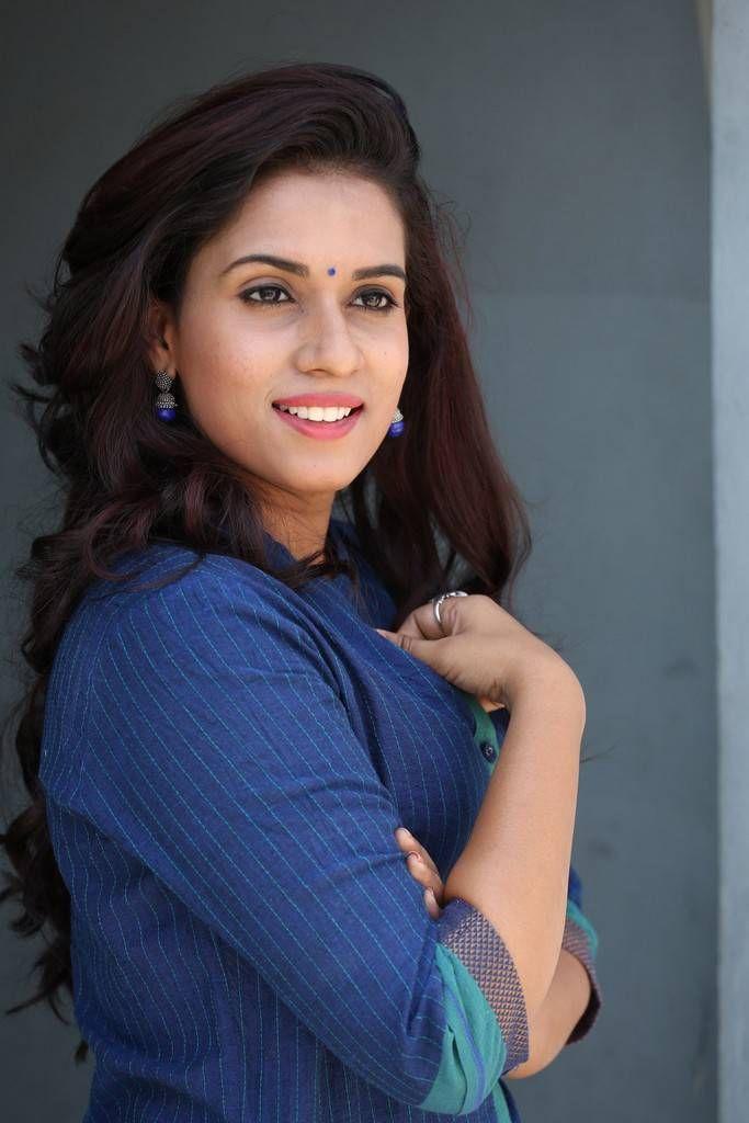 Chetana Uttej Stills At Pichaga Nachav Movie Success Meet