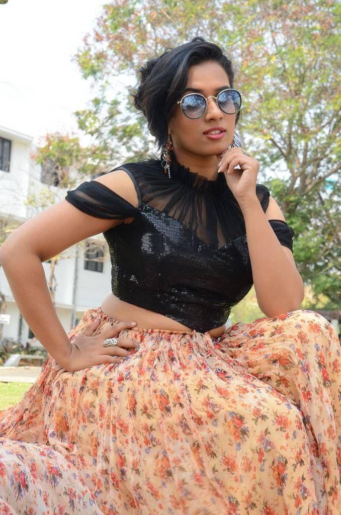 Chetana Uttej Stills At Pichiga Nachav Movie Press Meet