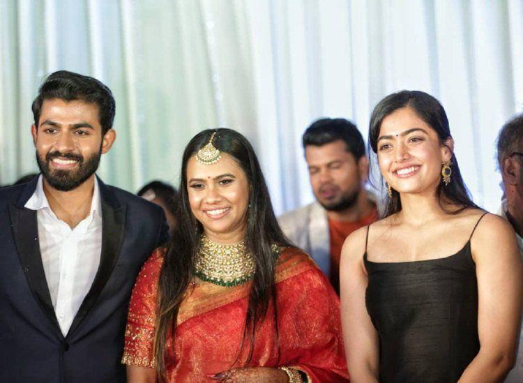 Chiranjeevi, Yash, Rashmika at YuvaRajkumar - Sridevi wedding reception..