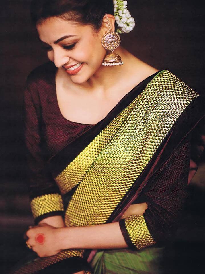 Classy New Saree's Photoshoot stills of Kajal Agarwal