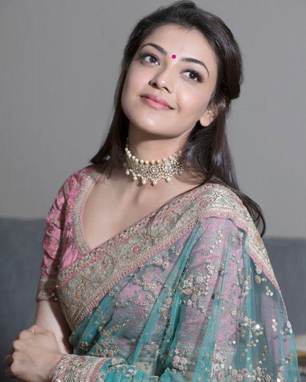 Classy New Saree's Photoshoot stills of Kajal Agarwal