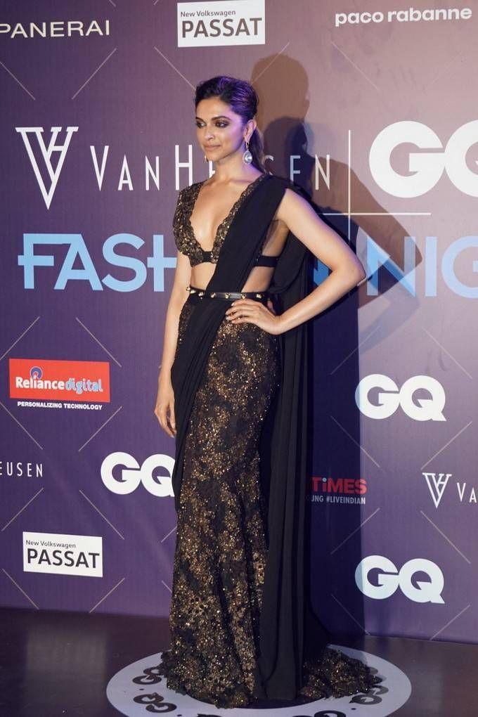 Deepika Padukone Stills At GQ Fashion Nights 2017