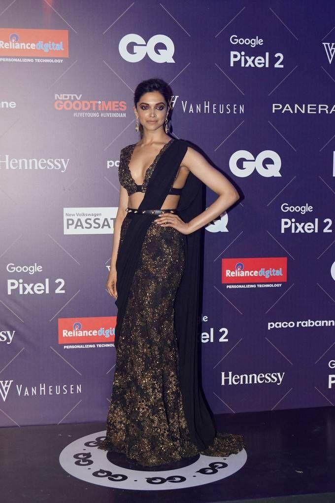 Deepika Padukone Stills At GQ Fashion Nights 2017