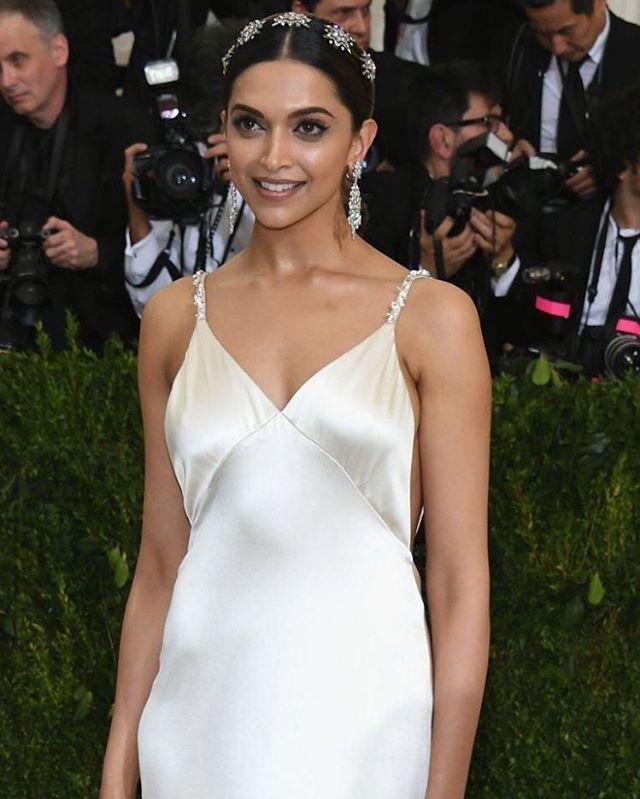 Deepika Padukone Stills at the red carpet Met Gala 2017