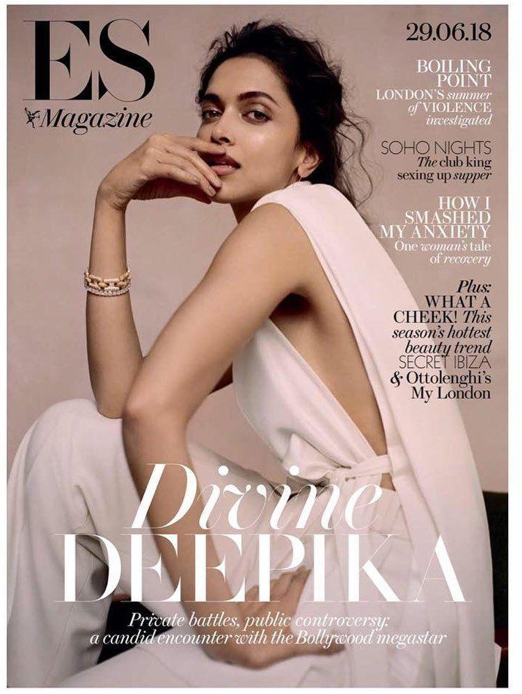 Deepika Padukone poses for Evening Standard Magazine