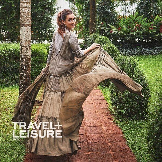 Dia Mirza Poses For Travel Leisure Photos
