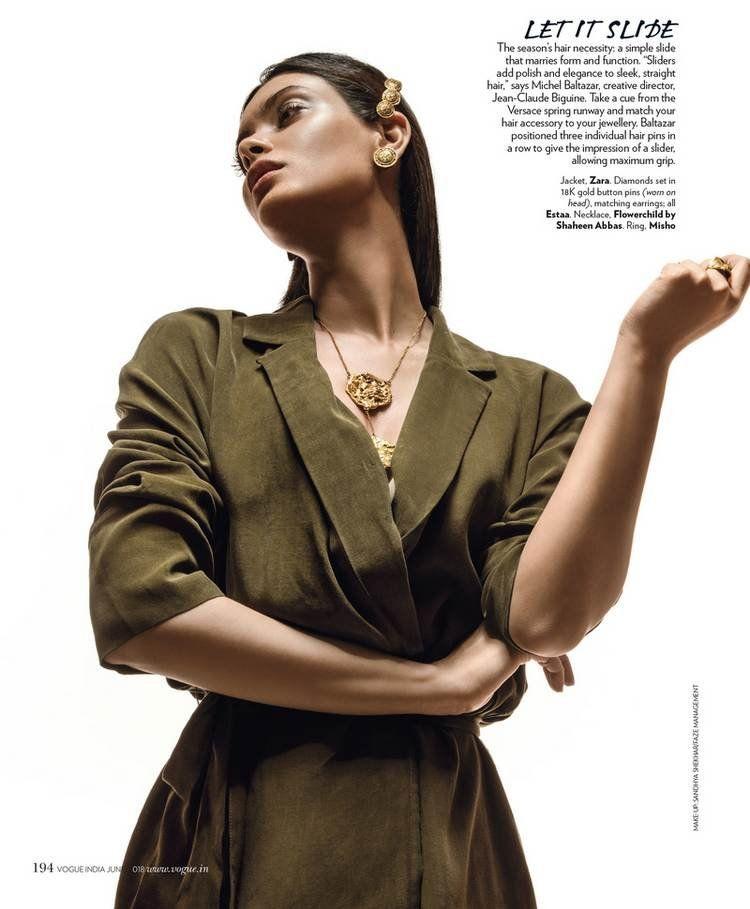 Diana Penty poses for Vogue India Photoshoot Stills