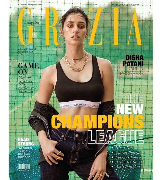 Disha Patani Photo Shoot for Grazia Pics