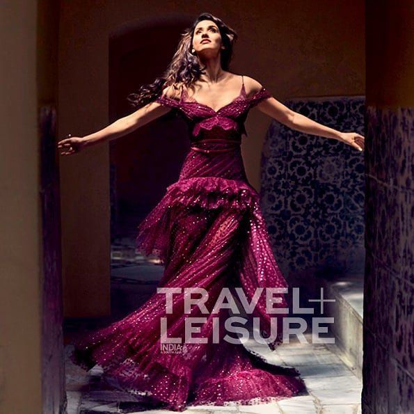 Disha Patani Poses for Travel, Leisure