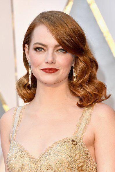 Emma Stone Received Oscar Award 2017 Photos