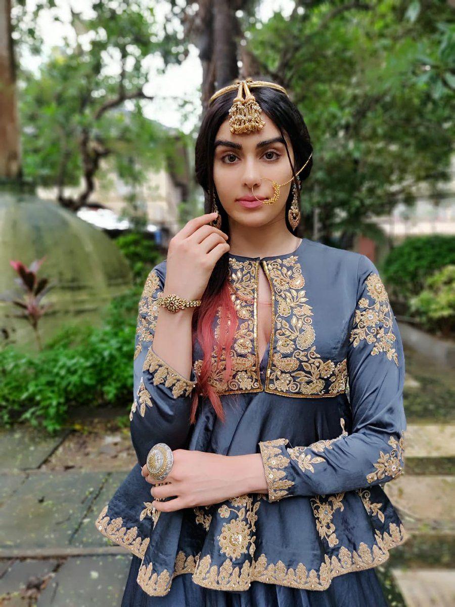 Ethnic Beauty: Adah Sharma Latest Hot Photoshoot Stills