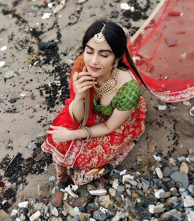 Ethnic Beauty: Adah Sharma Latest Hot Photoshoot Stills