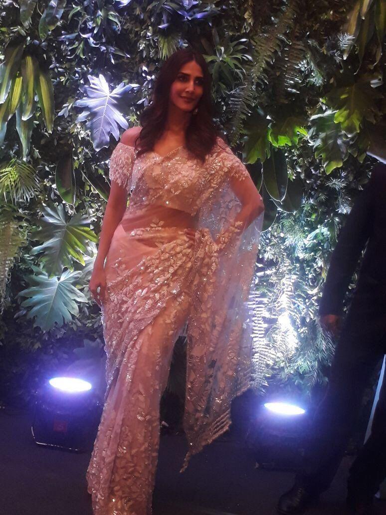 Gorgeous Top Actress at Anushka & Virat Kohli Wedding Reception