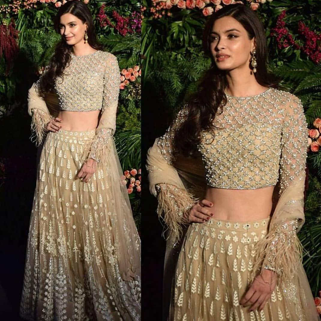 Gorgeous Top Actress at Anushka & Virat Kohli Wedding Reception