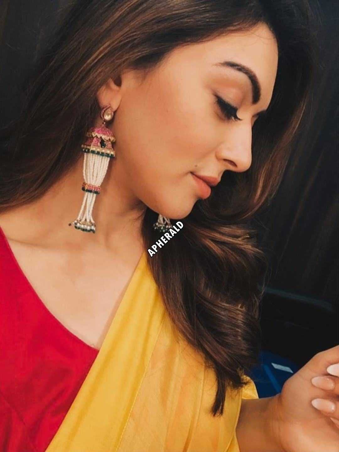 Hansika Latest Saree Pictures