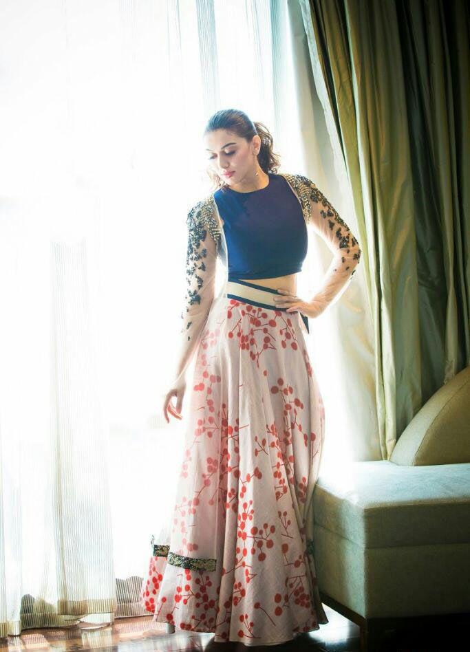 Hansika Stills At Luckunnodu Movie Promotions