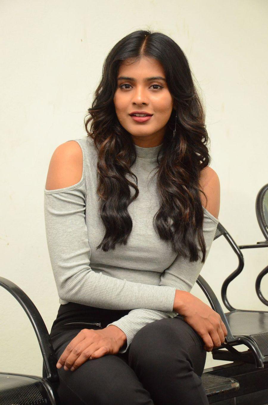 Hebah Patel Stills At Angel Movie Launch