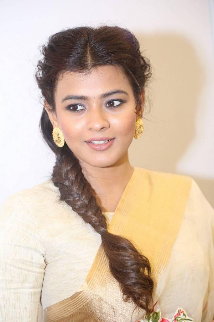 Hebah Patel Stills At Mister Pre Release Function