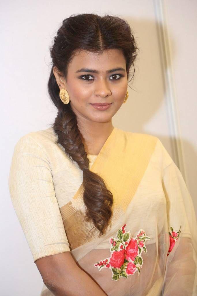 Hebah Patel Stills At Mister Pre Release Function