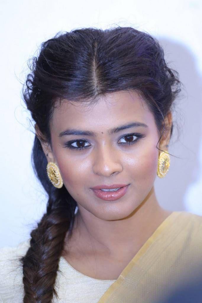 Hebah Patel Stills At Mister Pre Release Function