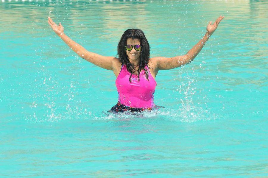 Hebah Patel Stills From Angel Movie