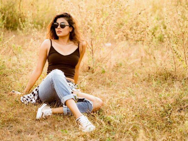 Hot Photoshoot Stills Actress Anisha Ambrose