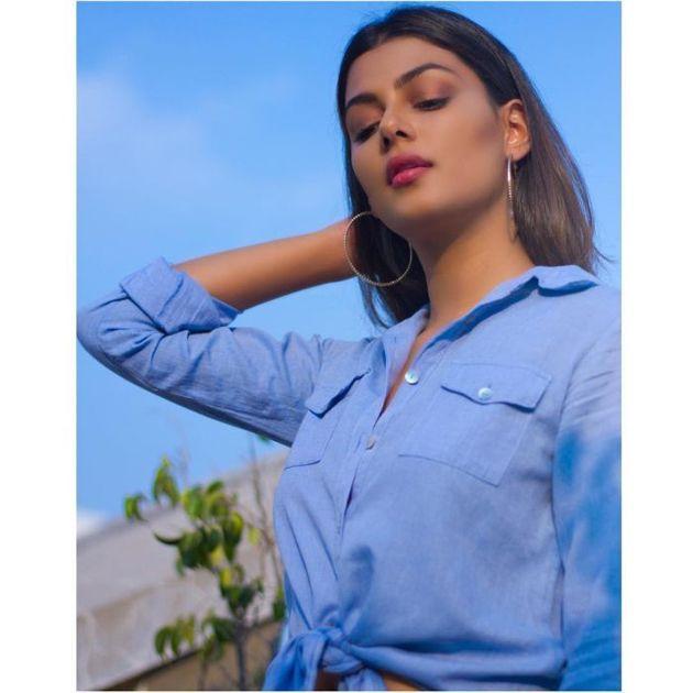 Hot Photoshoot Stills Actress Anisha Ambrose