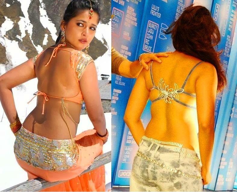 Hottest Backless Poses Of South Indian Actresses