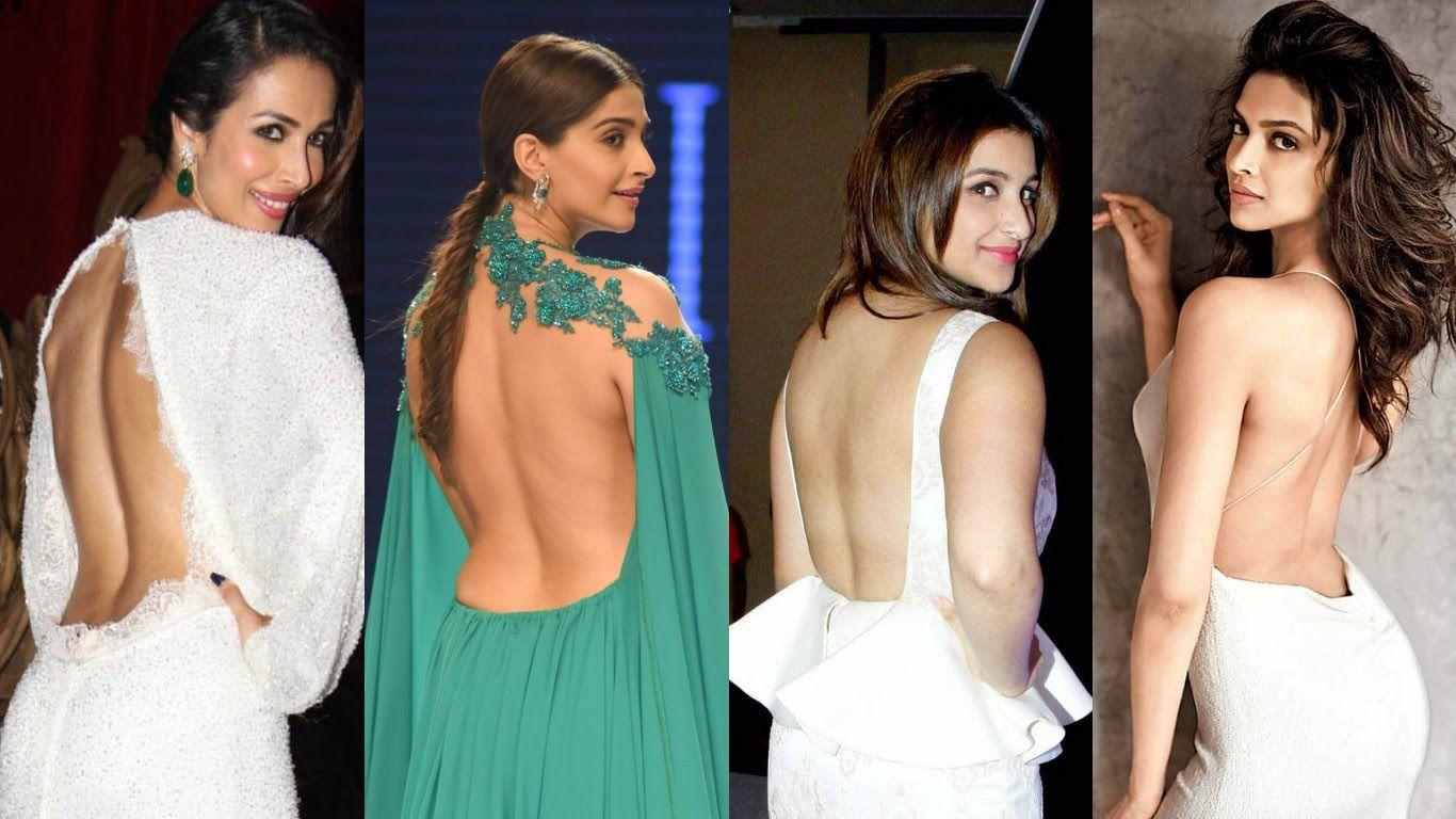 Hottest Backless Poses Of South Indian Actresses