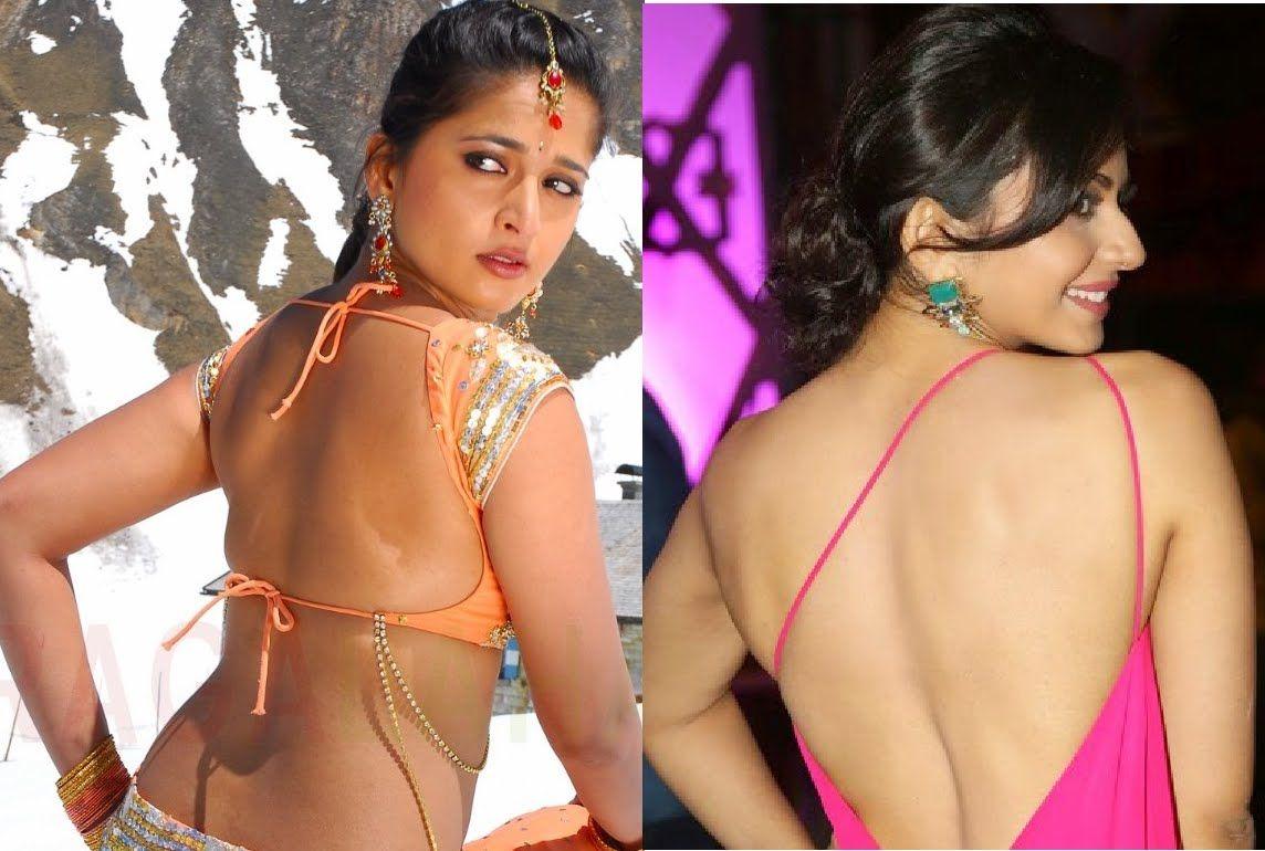 Hottest Backless Poses Of South Indian Actresses