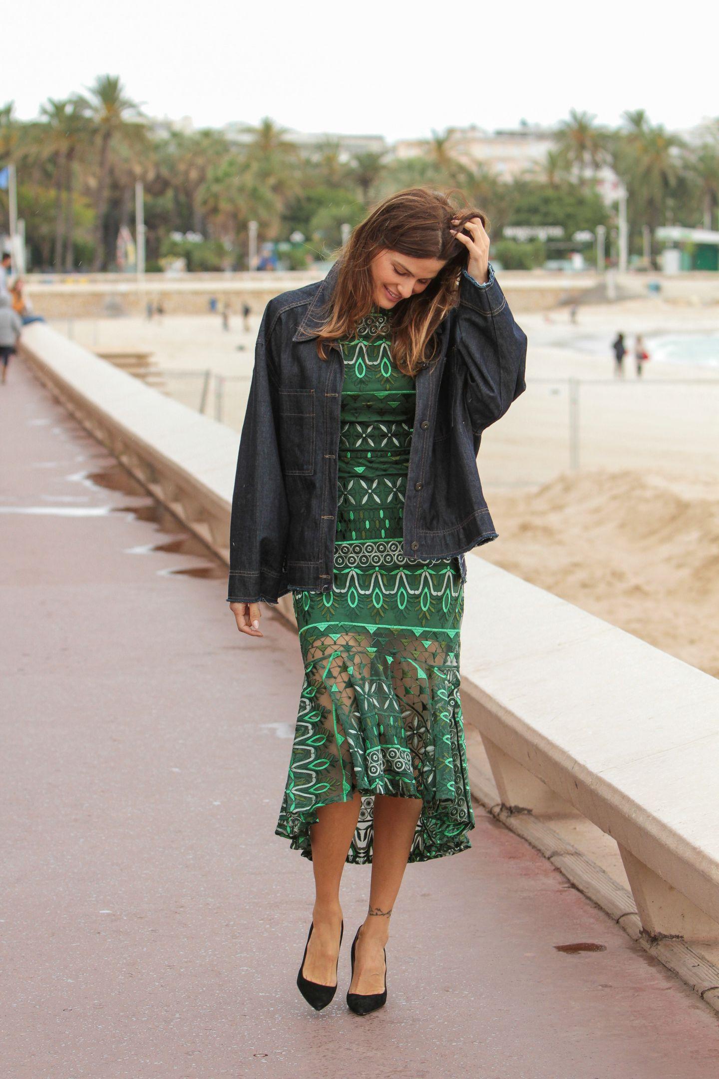  Izabel Fontana spotted during a photo shoot