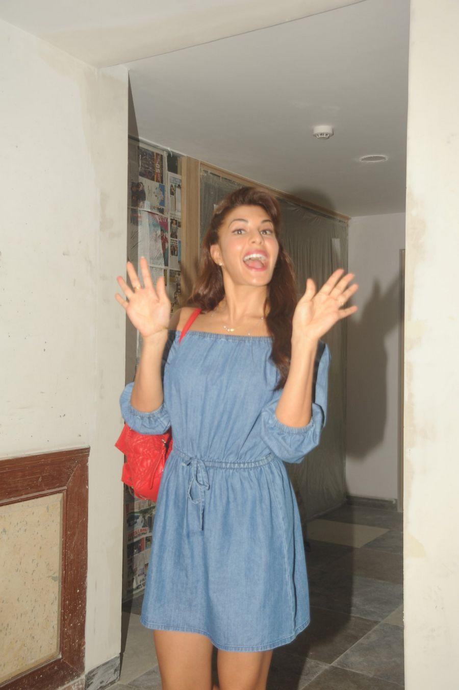 Jacqueline Fernandez Stills At A Flying Jatt Song Launch