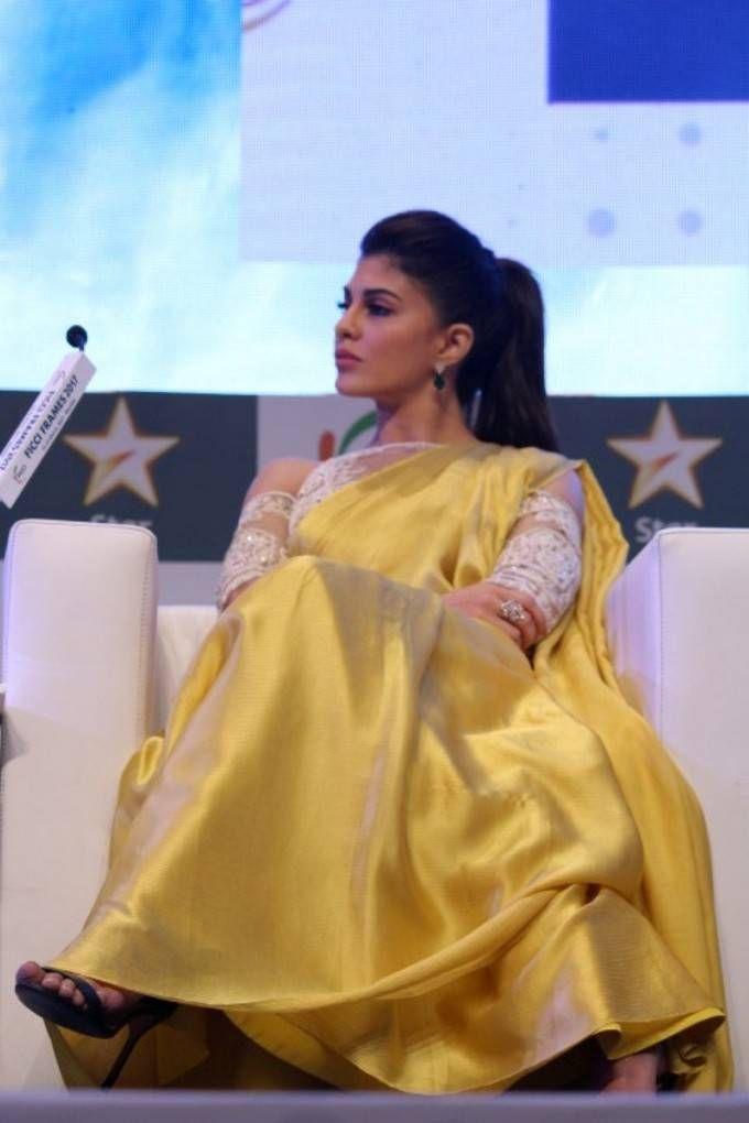 Jacqueline Fernandez Stills At FICCI FRAMES 2017