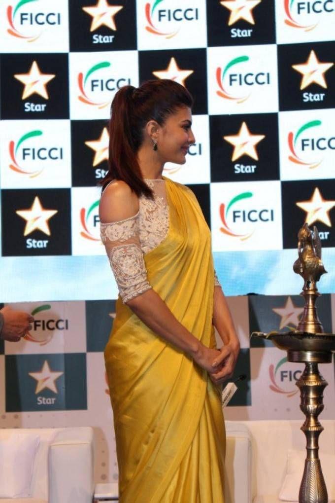 Jacqueline Fernandez Stills At FICCI FRAMES 2017