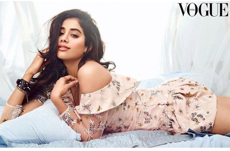 Janhvi Kapoor poses for Vogue Photoshoot Stills