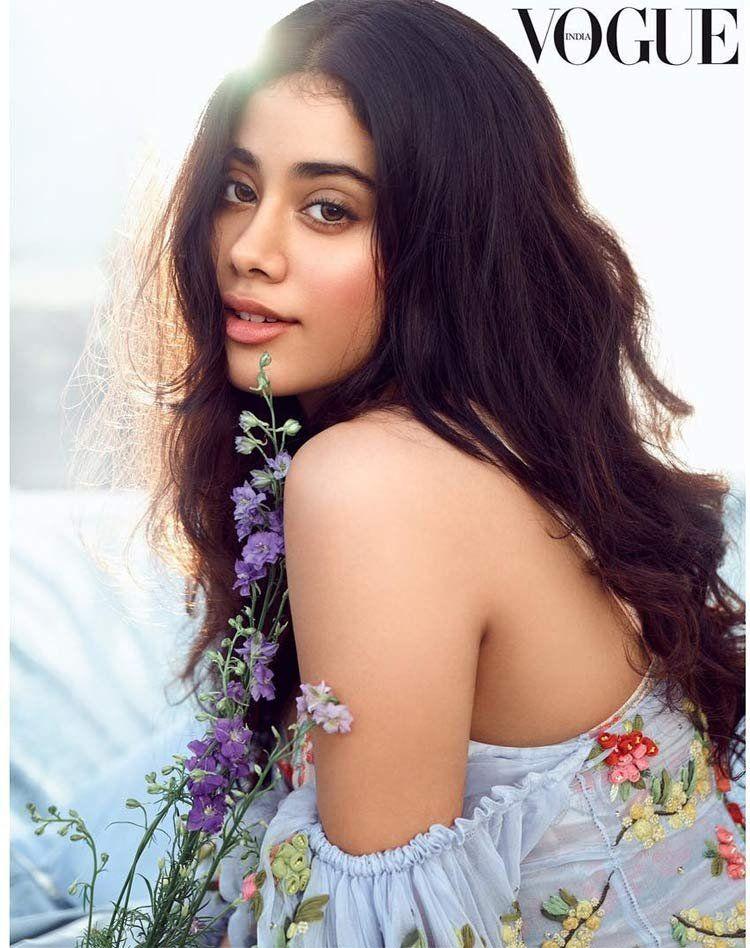 Janhvi Kapoor poses for Vogue Photoshoot Stills