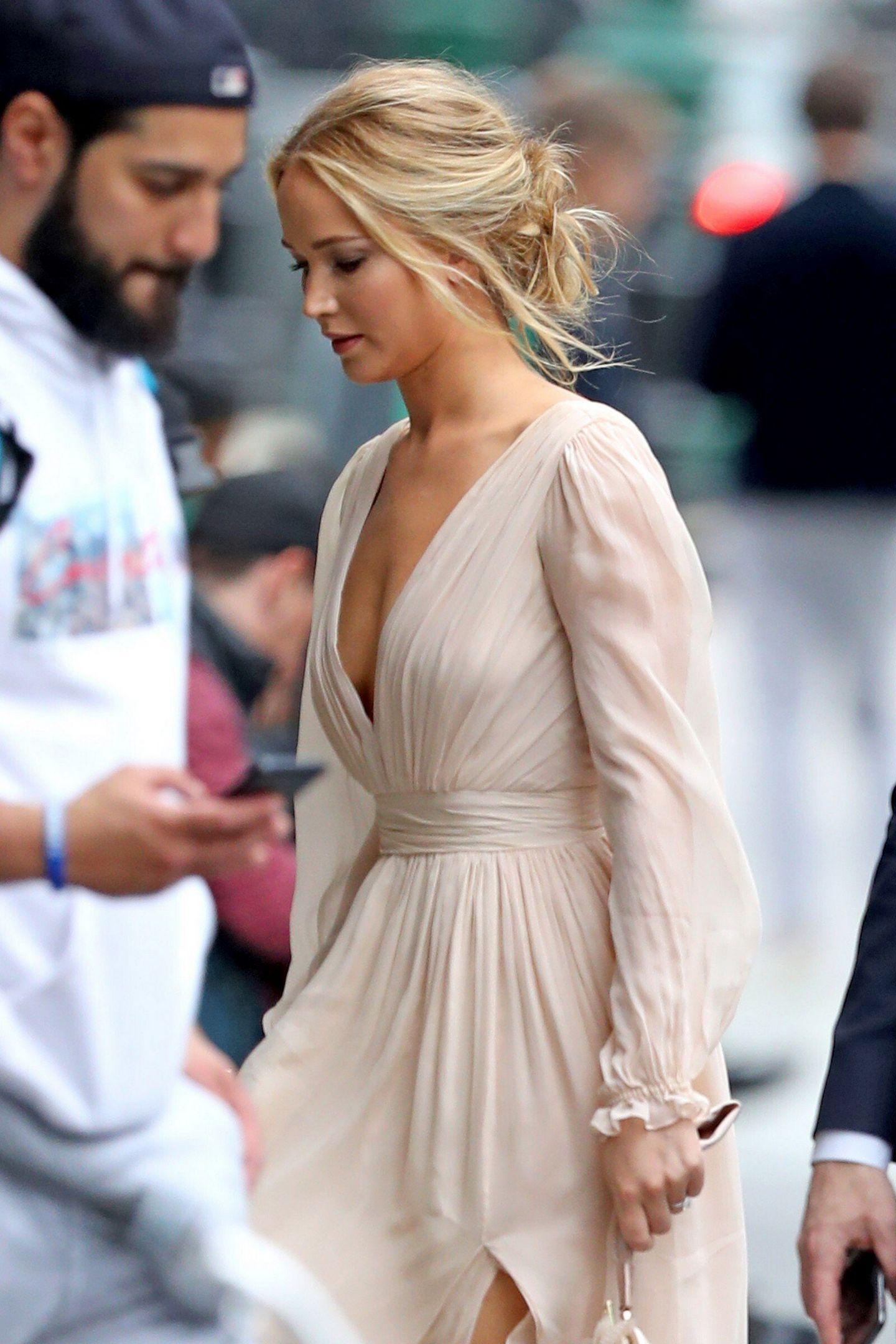 Jennifer Lawrence spotted in New York City