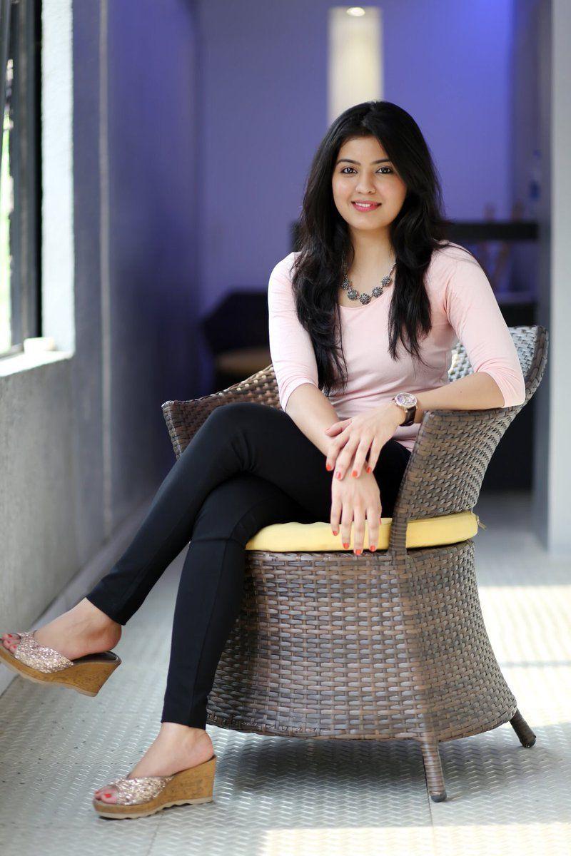 Kaali Movie Actress Amritha Aiyer Recent Photoshoot Stills