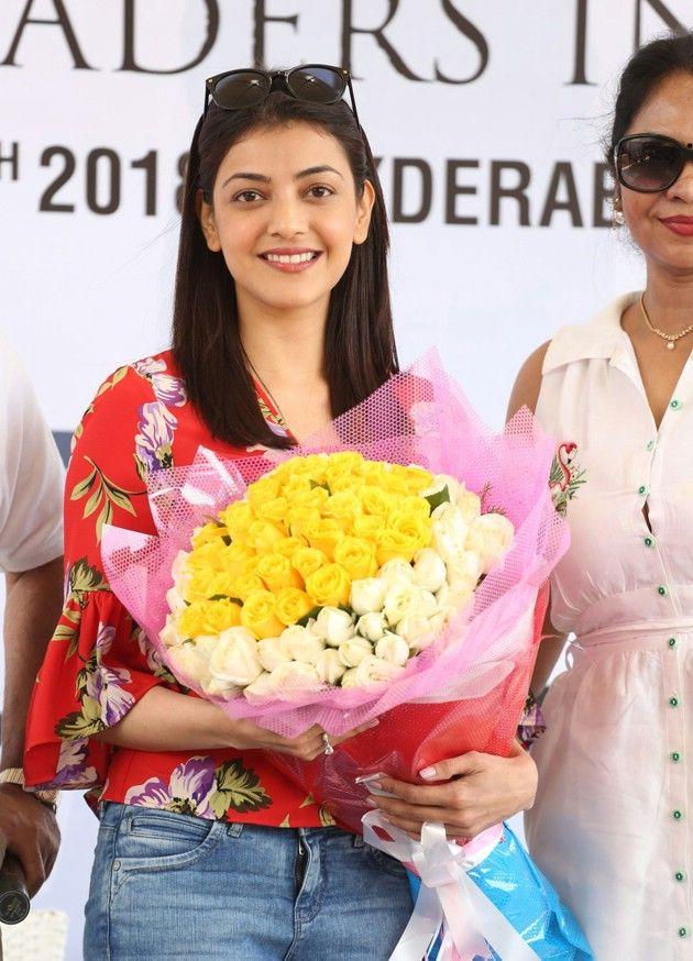 Kajal Agarwal At Cancer Crusaders Invitation Cup Photos