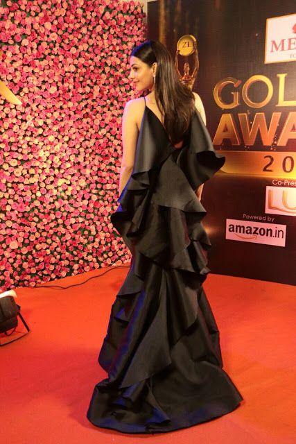 Kajal Agarwal Hot Stills at Zee Golden Awards 2017