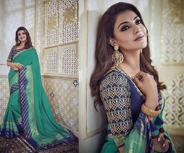 Kajal Agarwal In Saree Latest Photo Shoot Pics