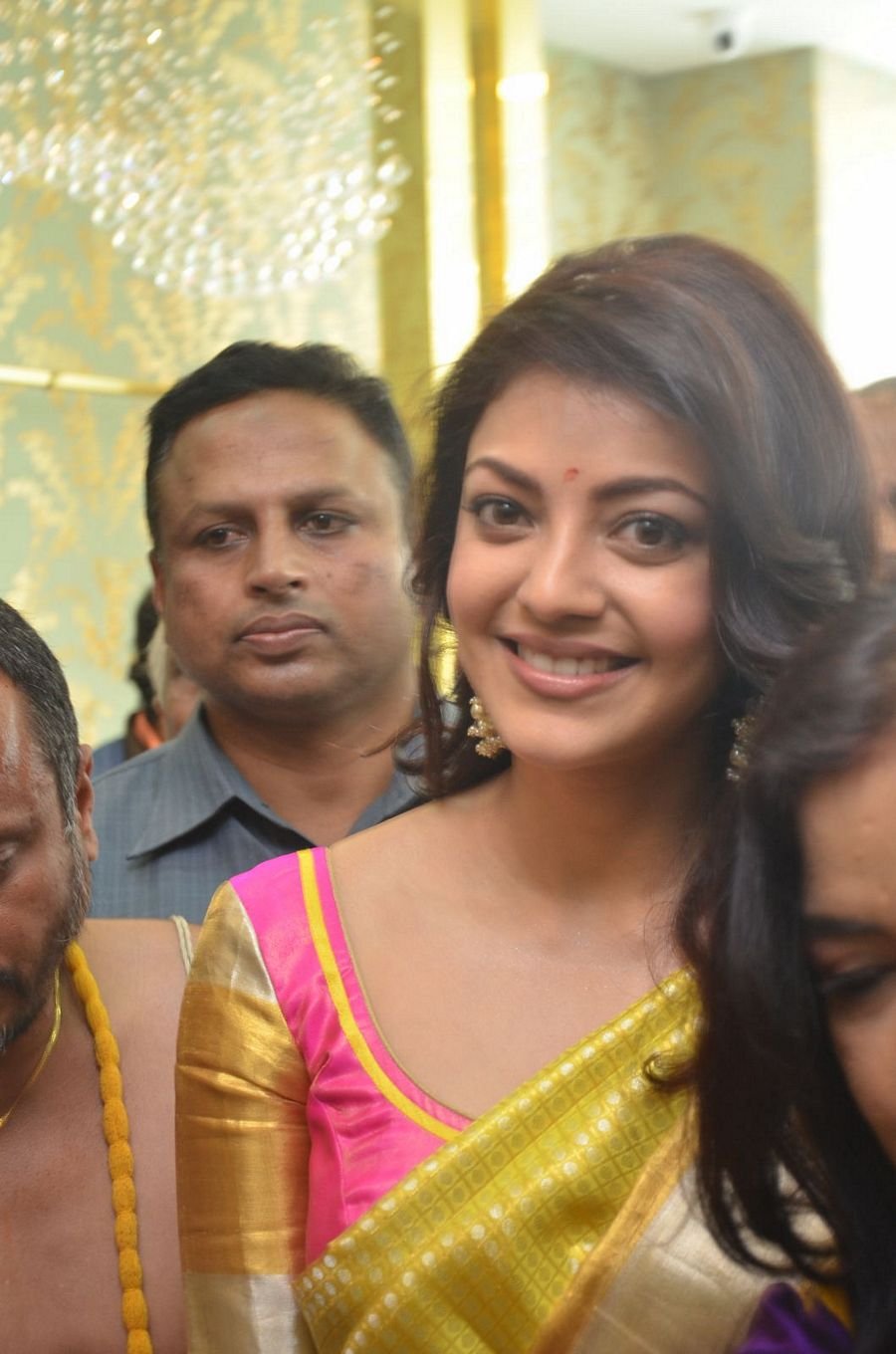 Kajal Agarwal Latest Saree Pictures