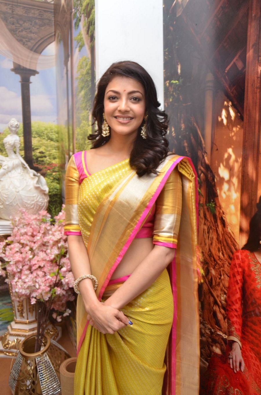 Kajal Agarwal Latest Saree Pictures